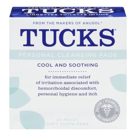 TUCKS® Personal Cleansing Pads - BiosenseClinic.com