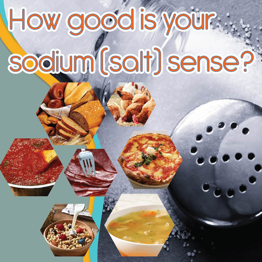 How good is your sodium (salt) sense?
