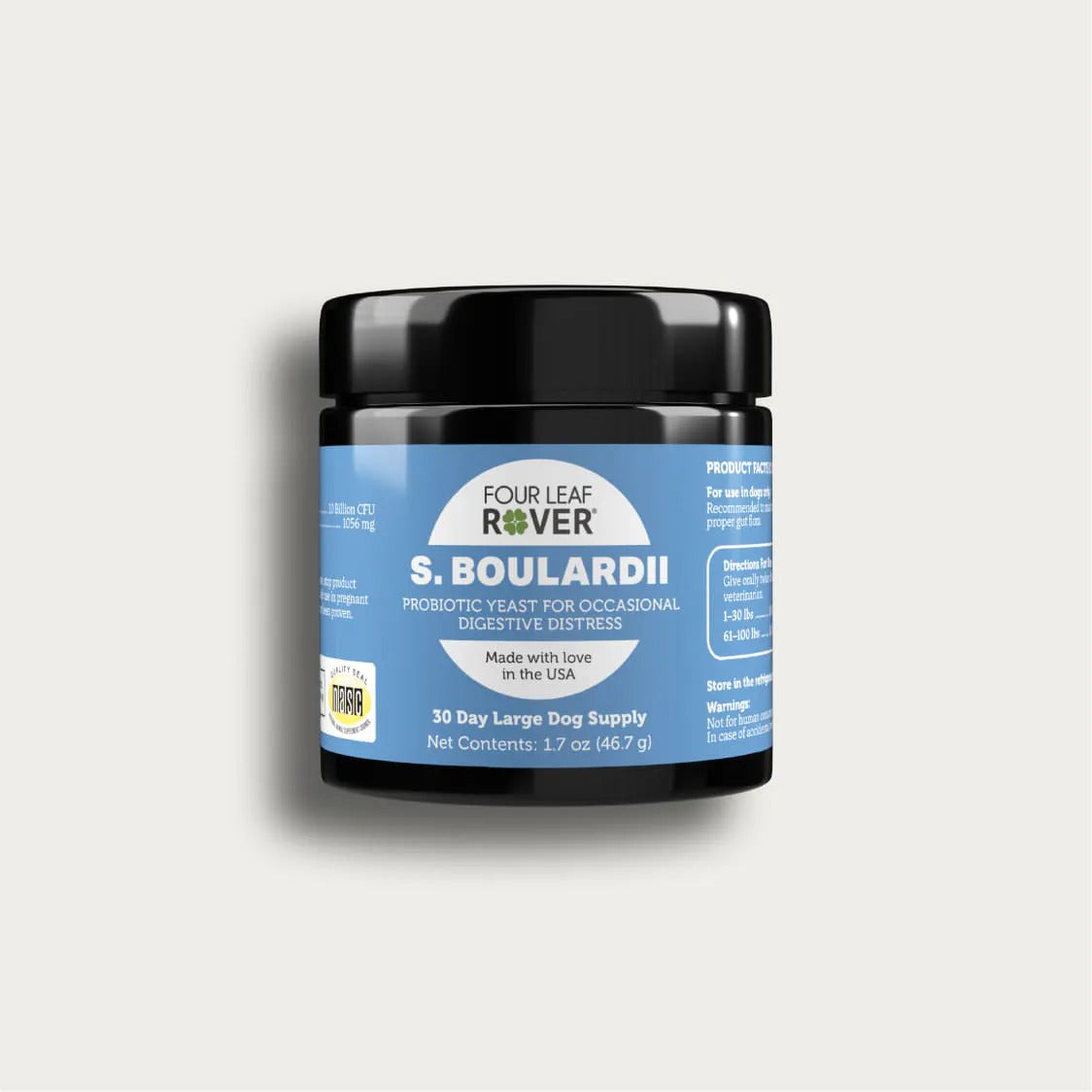 Four Leaf Rover Saccharomyces boulardii - biosense-clinic.com