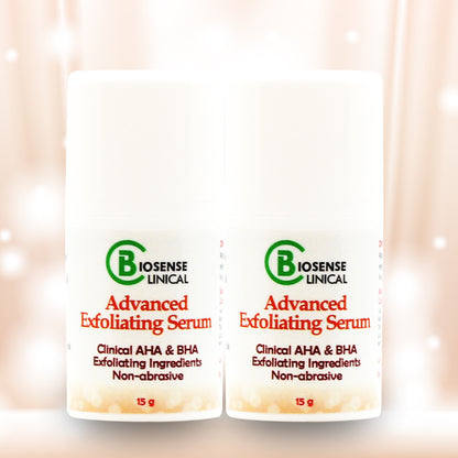 BiosenseClinical Advanced Exfoliating Serum 15g x 2 - Biosense-Clinic.com