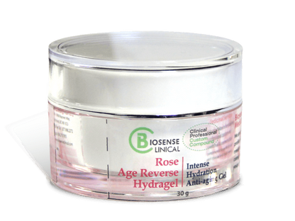 BiosenseClinical Professional Custom Compound Rose Age Reverse HydraGel 30g - BiosenseClinic.com