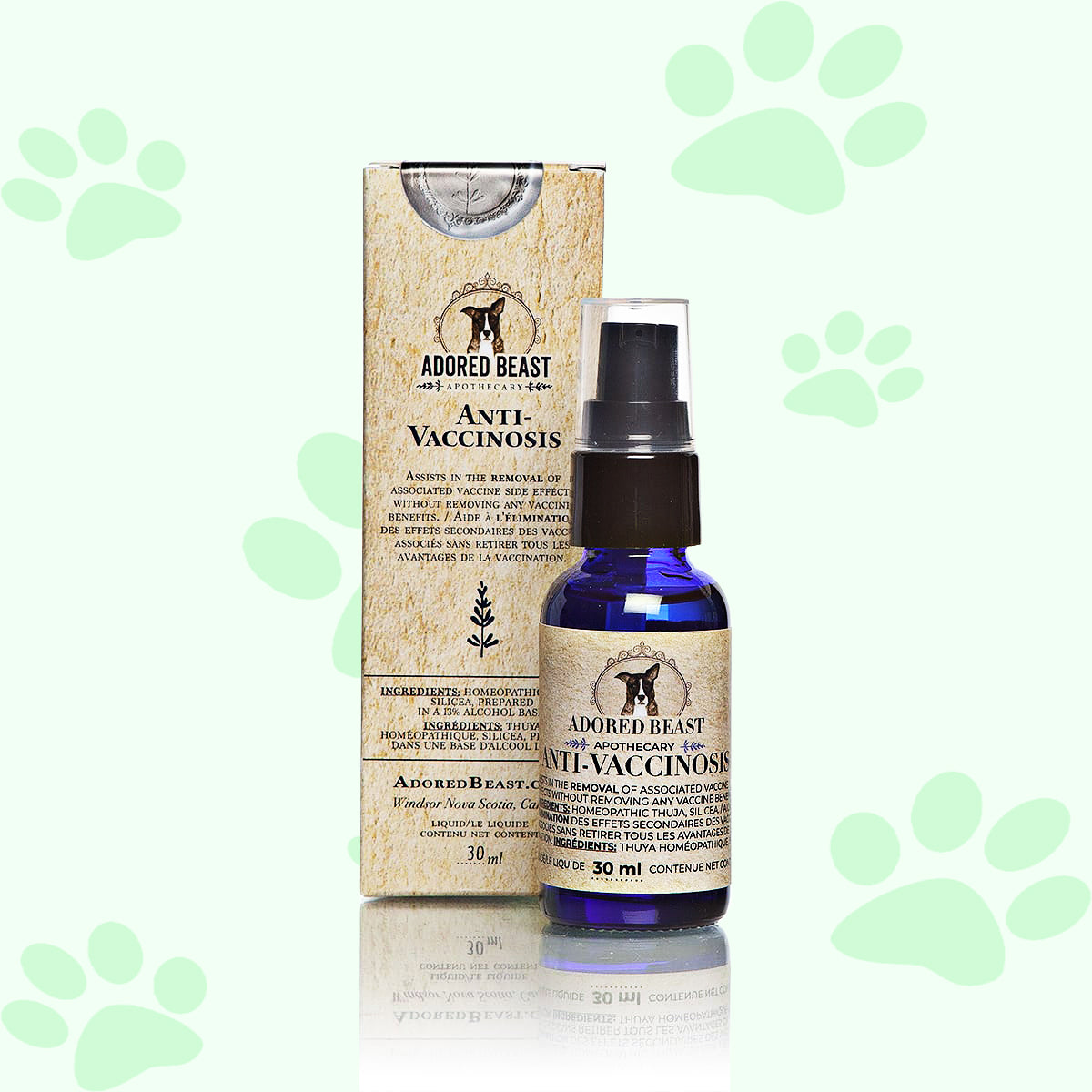 Adored Beast Anti-Vaccinosi 30ml - biosense-clinic.com