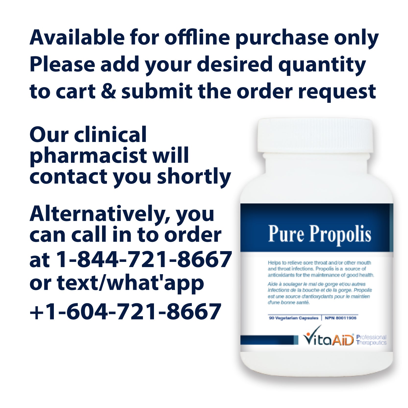 VitaAid Pure Propolis - biosense-clinic.com